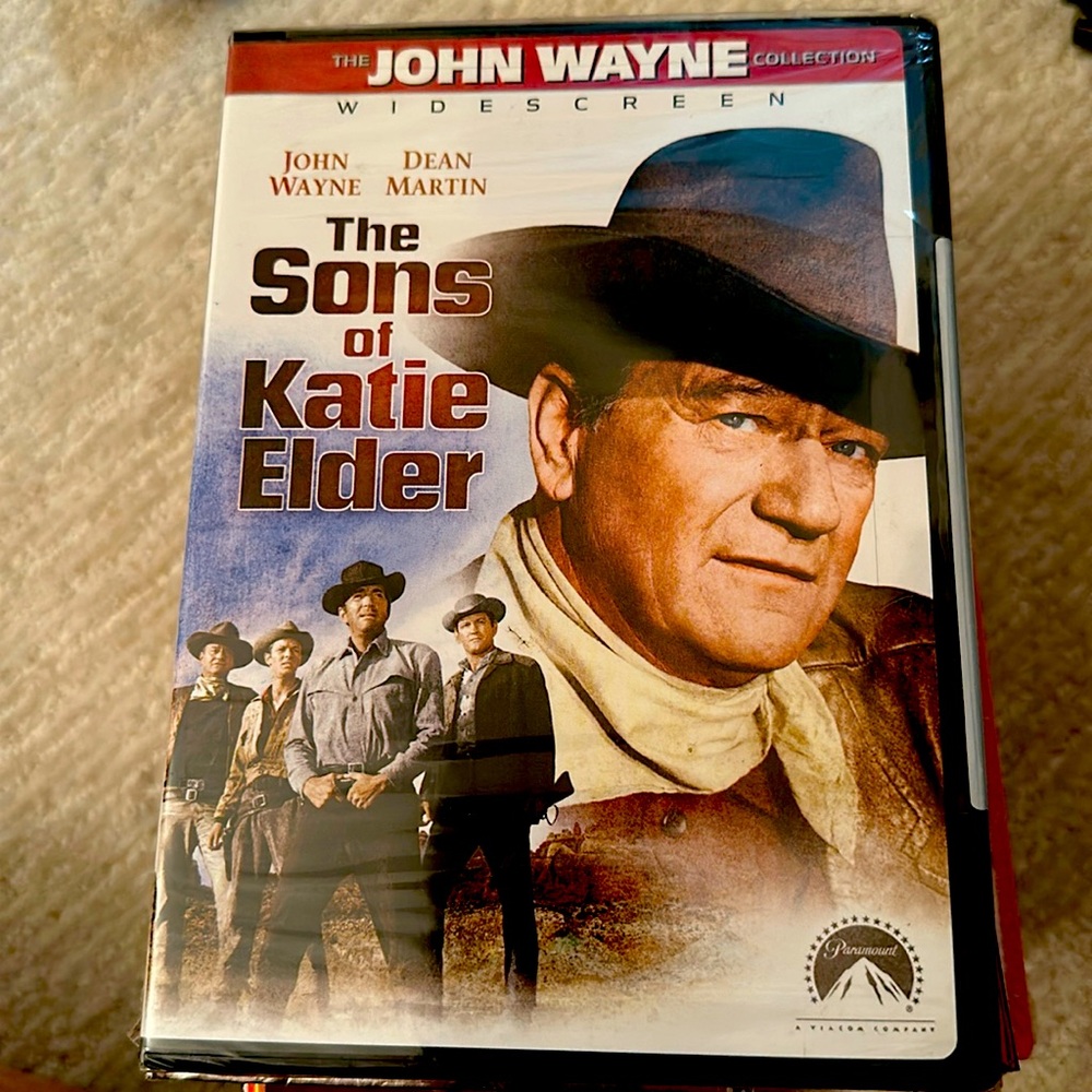 John Wayne The Sons of Katie Elder widescreen DVD